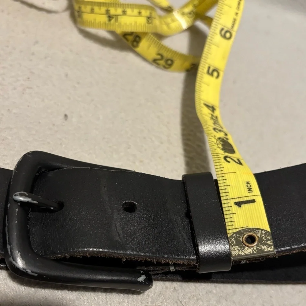 Timberland Black Genuine Leather Men’s belt
